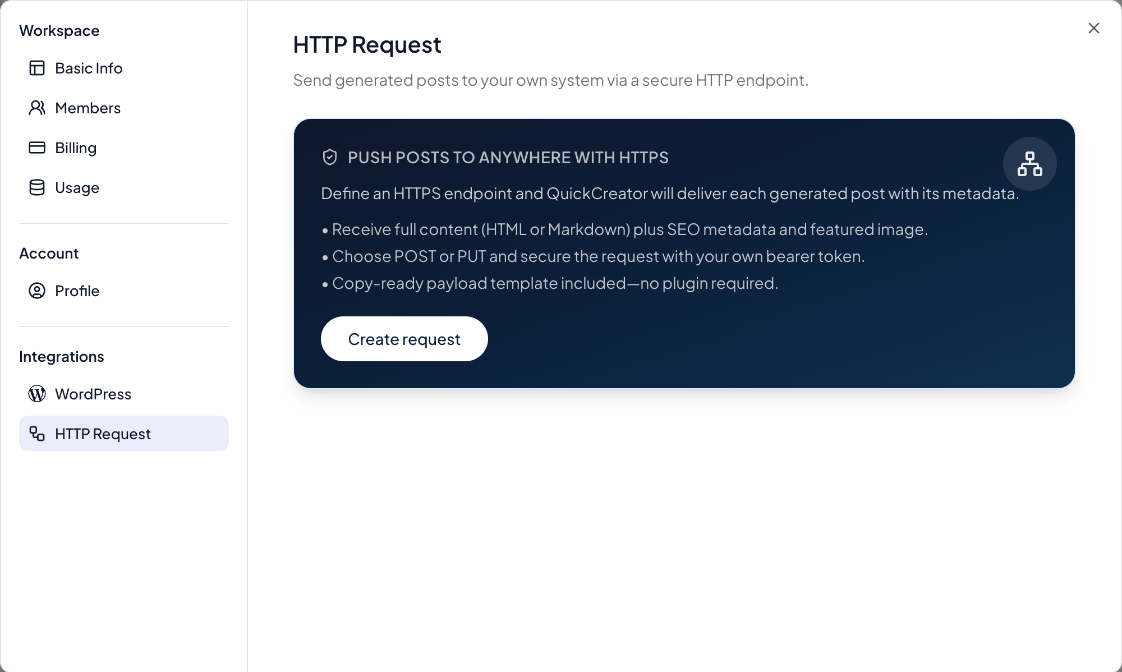 HTTP Request