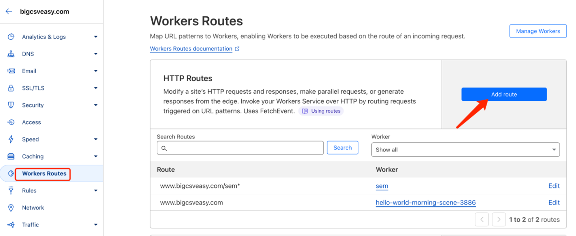 cloudflare-routers