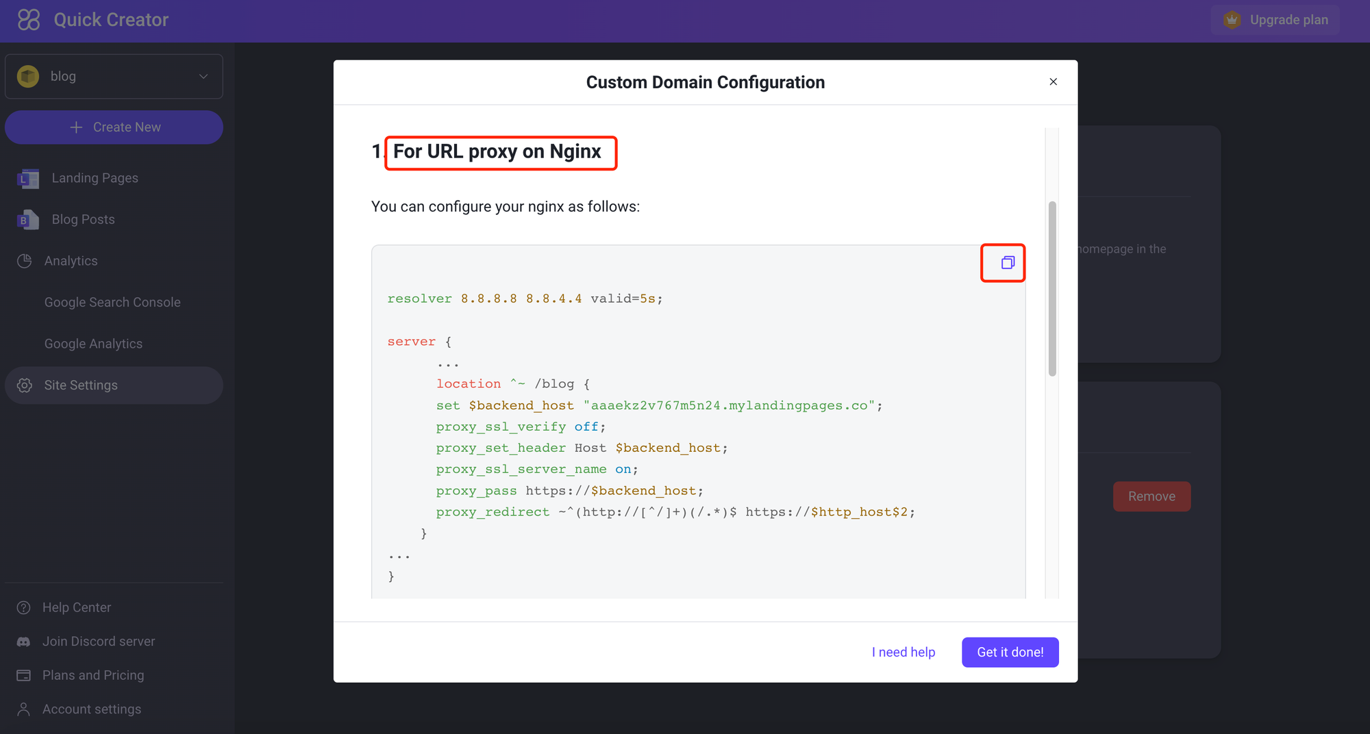 nginx-config